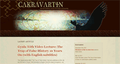 Desktop Screenshot of cakravartin.com